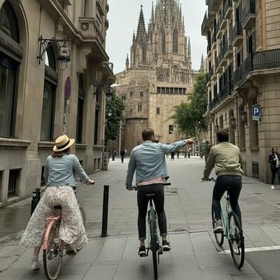 Private Barcelona Bike Highlights & Sagrada Familia