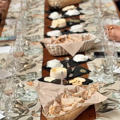 Lisbon Cheese Factory, Wine Tasting & Tile Painting Experience