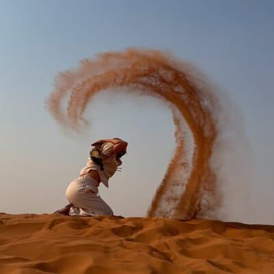 Dubai Red Dune Desert Safari with Camel Ride, Dune Bashing & BBQ 4