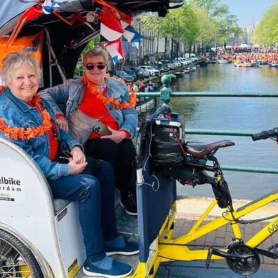 Explore Amsterdam in 75 Minutes – Pedicab Rickshaw City tour 2