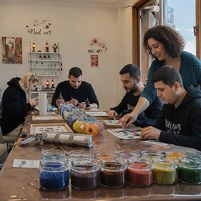 Istanbul Mosaic Lamp Workshop with View, Treats & Surprise Gifts 5