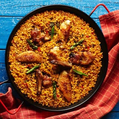 Premium Paella & Tapas Feast: Unlimited Wine & Rambla Views 3