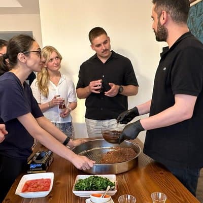 Çiğ Köfte Cooking Class/Night with Traditional Music At Home 4