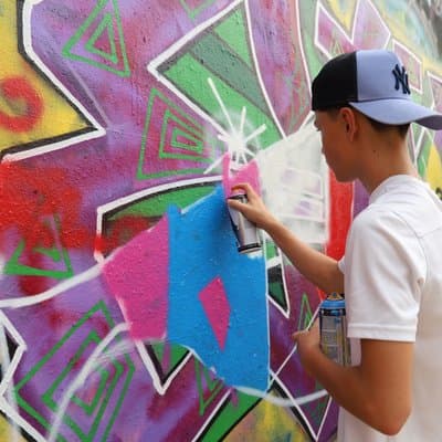 Private Barcelona Street Art Workshop with a Street Artist 5