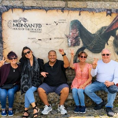 Monsanto (TV's Game of Thrones) Full Day Private Tour from Lisbon