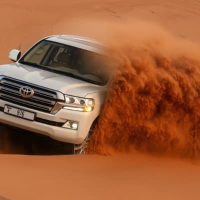 Dubai Red Dune Desert Safari with Camel Ride, Dune Bashing & BBQ