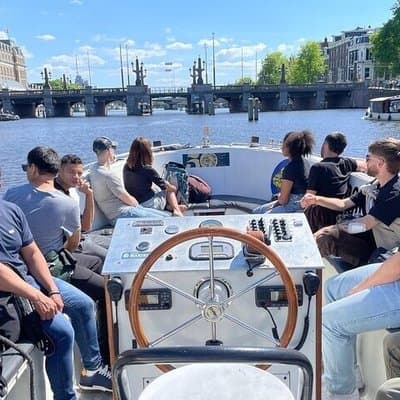420 Official Smoking Boat Tour in Amsterdam 2