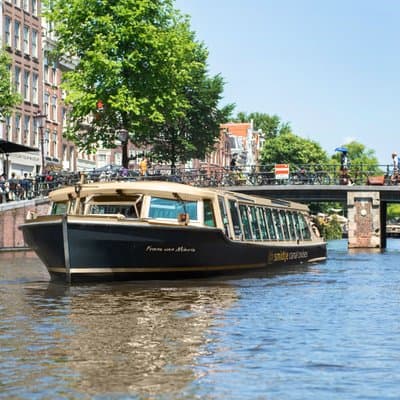 Amsterdam: Burger Cruise departure from Anne Frank House 2