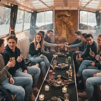 Amsterdam Tyson2.0 Canna Cruise with drinks option & local guide 5