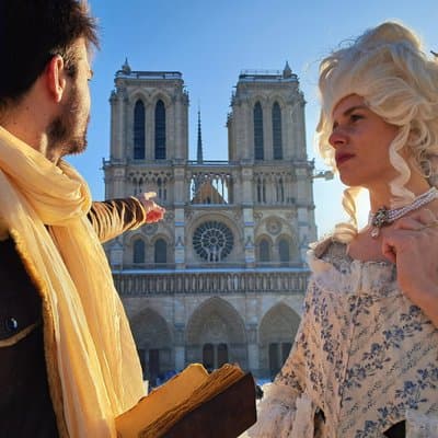 Ile de la Cité immersive theatrical tour in French 2