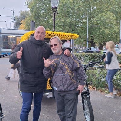 1 Hour Private Amsterdam Rickshaw Tour 3