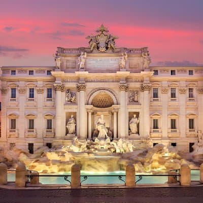 Rome Tour Navona Pantheon Entry Trevi Fountain and Spanish Steps