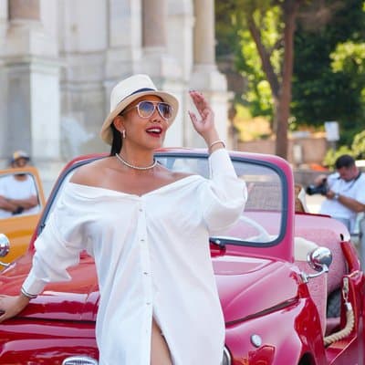 Vintage Fiat 500 Cabriolet Ride & Photo Tour in Rome 4