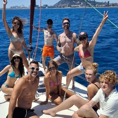 Private Sailing for 11 people with open bar and snacks