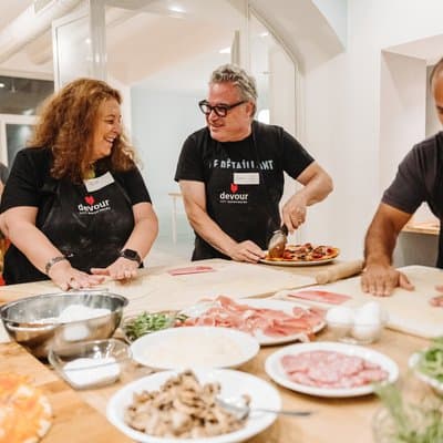 Rome Pizza & Tiramisù Cooking Class with Unlimited Wine 4