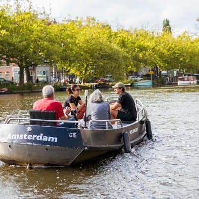 Amsterdam Canal Boat Rental - Sail Yourself without a License 4