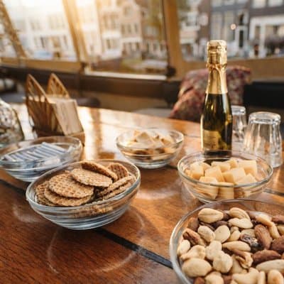 Private Romantic Canal Cruise Amsterdam with Bubbly and Snacks 3