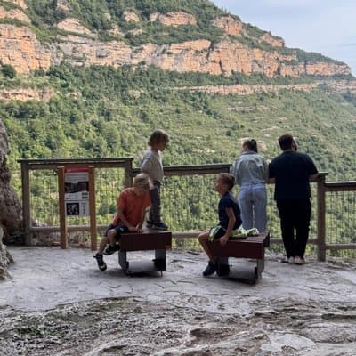 Day Trip from Barcelona: Waterfall & White Madonna Sanctuary 5