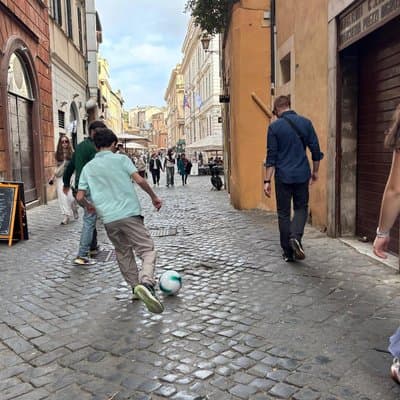 Rome Street Football Experience & City Walk