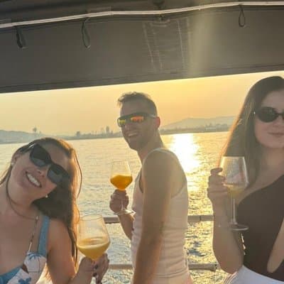 Barcelona Sail at sunset or day in a Big Boat + Drinks & Snacks 4